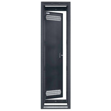 Load image into Gallery viewer, Lowell Mfg Equipment Rack-Gangable-44U, 27in Deep, 2pr Rails, Rear Door