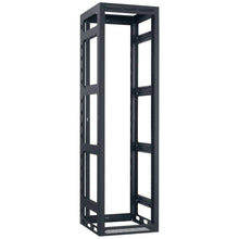 Load image into Gallery viewer, Lowell Mfg Equipment Rack-Gangable-44U, 27in Deep, 2pr Rails, Rear Door