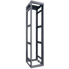 Load image into Gallery viewer, Lowell Mfg Equipment Rack-Gangable-Tall-54U, 32in Deep, Rails, Rear Door