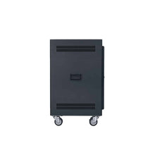 Load image into Gallery viewer, Lowell Mfg Equipment Rack-Portable-24U, 27in Deep, With Fully Vented Door