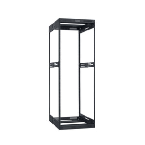 Lowell Mfg Equipment Rack-Variable Depth-44U, Expands from 21in - 28in Deep