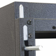 Load image into Gallery viewer, Lowell Mfg Equipment Rack-Sectional Wall Mount-24U, 23in Deep, 1pr Adjustable Rails