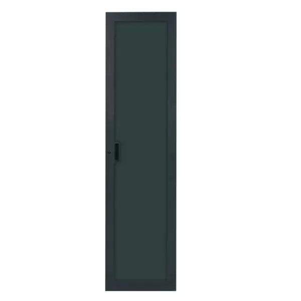 Lowell Mfg LXR-FDP Series: Slim Rack Front Door (smoked plexiglass)