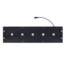 Load image into Gallery viewer, Lowell Mfg Equipment Rack Panel  With Light, Top-mount 3U