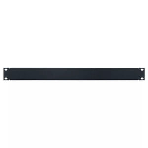 Lowell Mfg Rack Panel-Blank Steel Economy Panel, With flange (18-ga.)