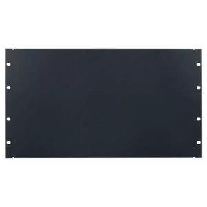 Lowell Mfg Rack Panel-Blank Steel Economy Panel, With flange (18-ga.)