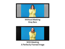 Load image into Gallery viewer, Stewart Filmscreen Customizable Masking, Manually Attaches to Frame [Custom]