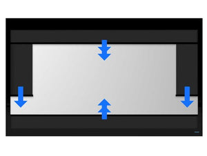 Stewart Filmscreen WallMask Fixed Frame Screen with Various Masking Options [Custom]