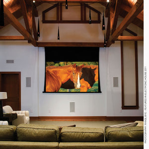 Draper Access V [HDTV 16:9] Tab-Tensioned ceiling-recessed Electric Screen 220" (108" x 192") 140034U