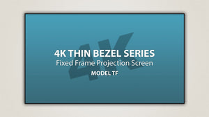 Severtson Screens Thin Bezel Series Fixed Frame 180" (152.5" x 95.25") Widescreen [16:10] TF16101803D