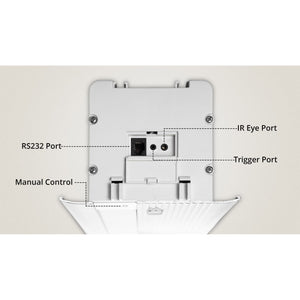 Severtson Screens Spirit In-Ceiling Series 150" (130.7" x 73.5") Non Tab Tension HDTV [16:9] SE169150MW