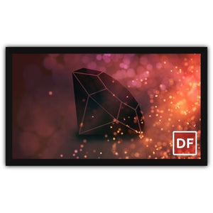 Stevertson Screens Deluxe Fixed Frame Series 123" (104.0" x 65.0") Widescreen [16:10] DF16101233D