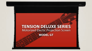 Severtson Screens Electric Retractable Tab Tension 94" (79.7" x 49.8") Widescreen [16:10] GT16100943D