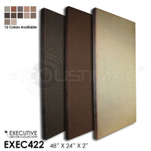 Load image into Gallery viewer, Executive Acoustic Panel 422 - 48&quot;x24&quot;x2&quot; By Accousticmac