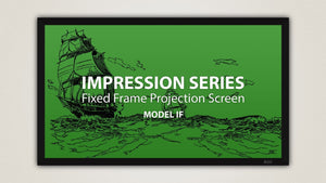 Severtson Screens Impressions Series Fixed Frame 139" (117.5" x 73.5") Widescreen [16:10] IF16101393D