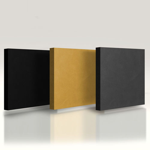 Acoustic Panels in Sonic Suede Fabric 2'x2'x2