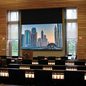 Draper Targa XL [NTSC 4:3] Electric Retractable Projection Screen 210" (126" x 168") 116341U